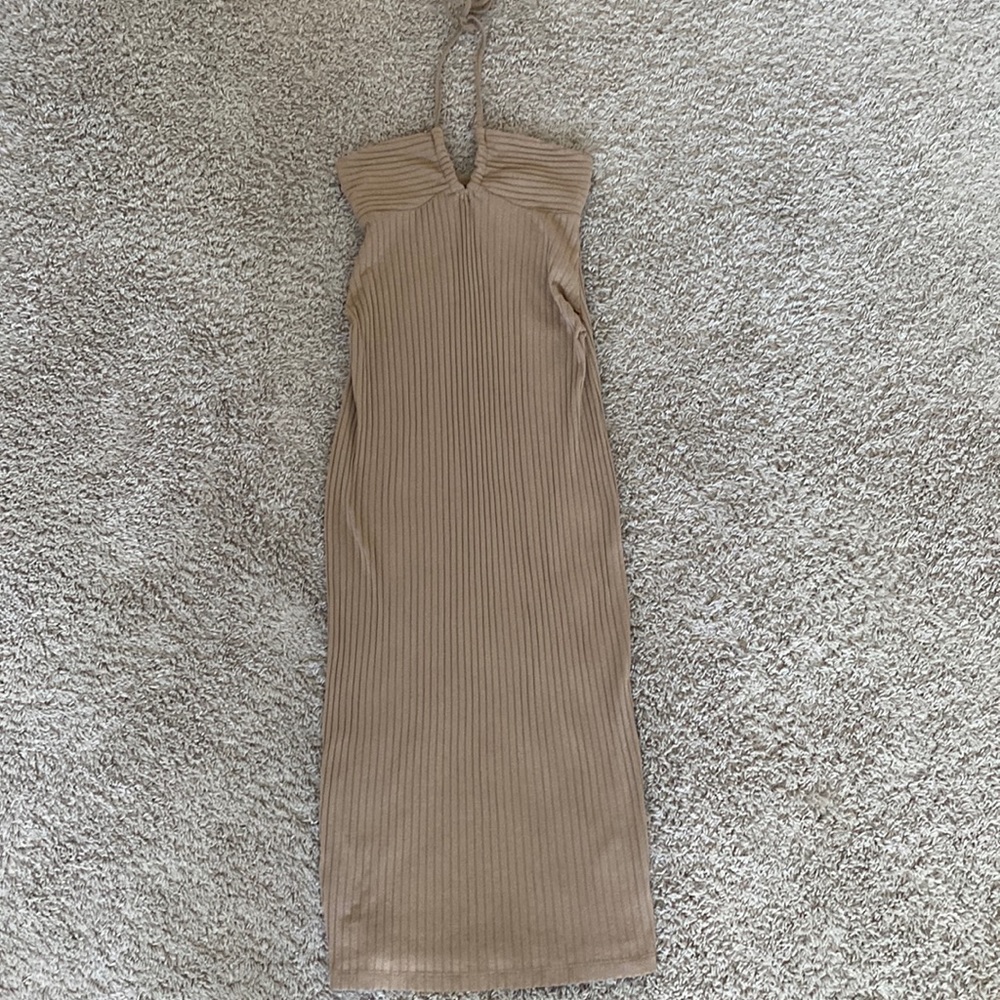 ASOS maternity size US 2 halter dress, worn twice